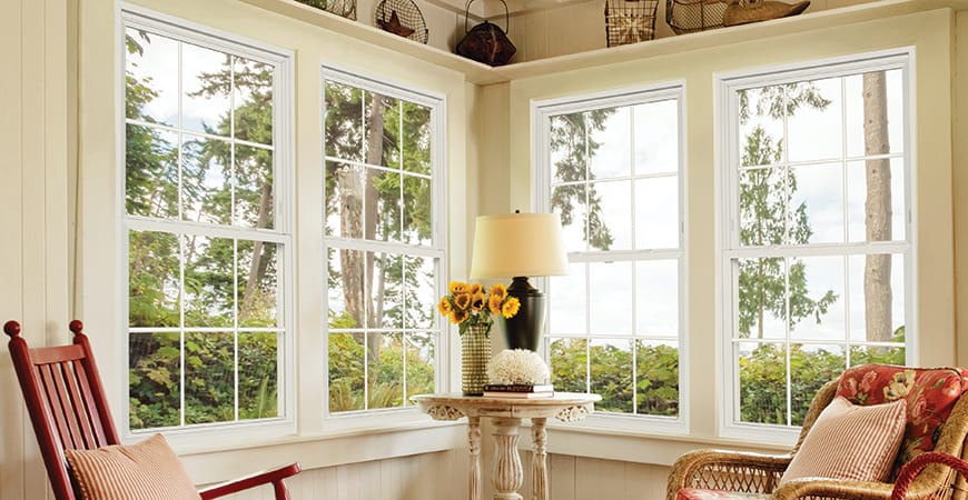 Double-hung-windows