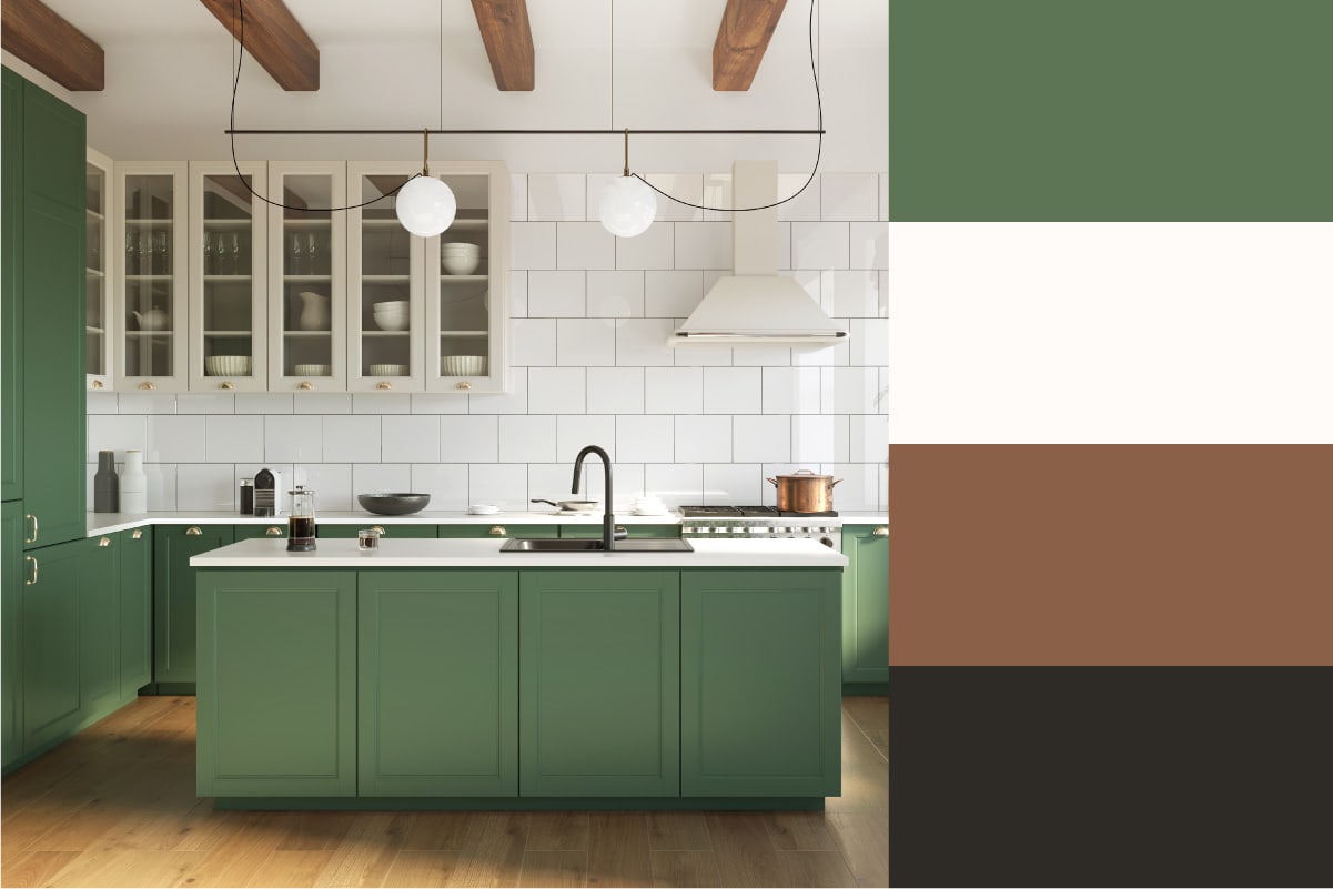 kitchen color scheme