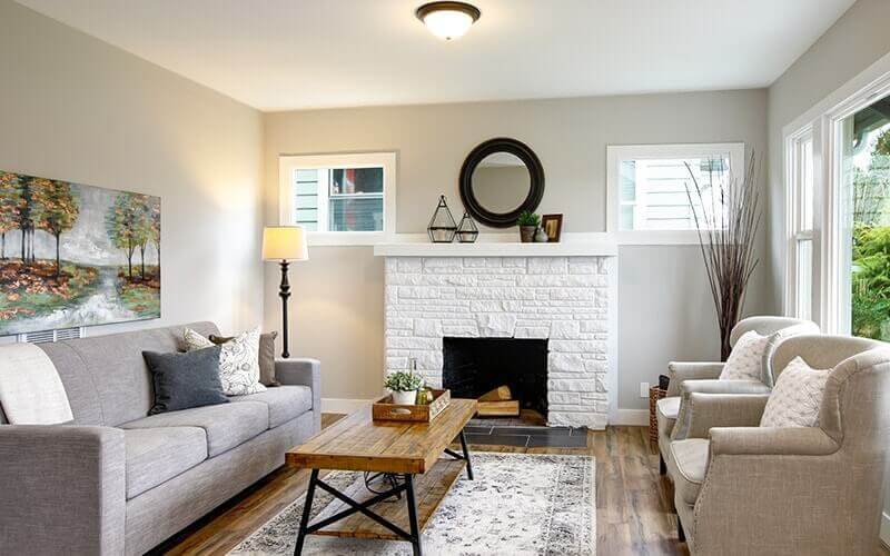 traditional living room decor